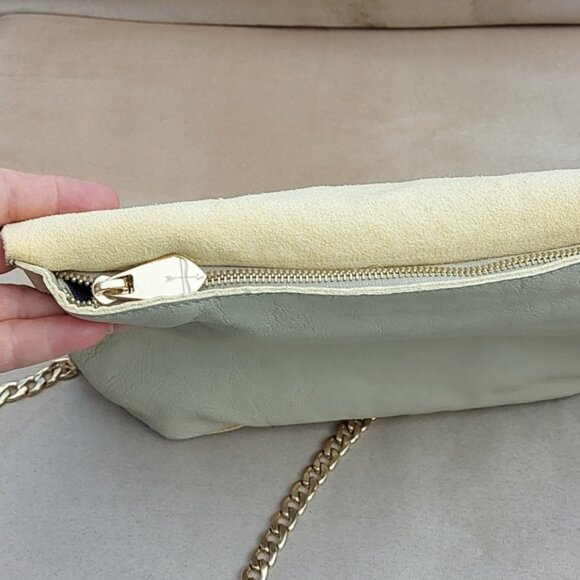 Pour la Victoire leather shoulder bag with chain s - Picture 3 of 7